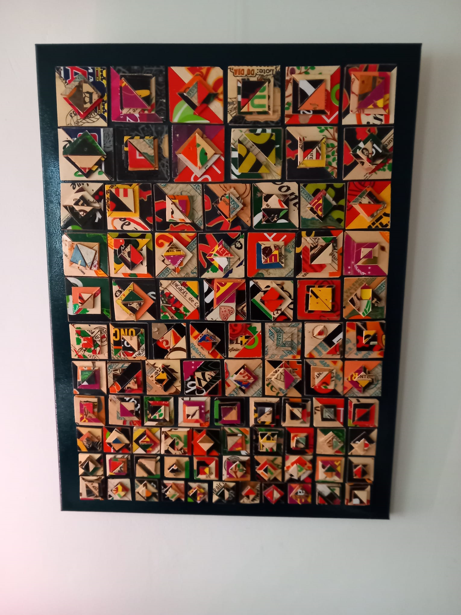 Kleurenfestival 80 bij 60 cm - Karl van Stek