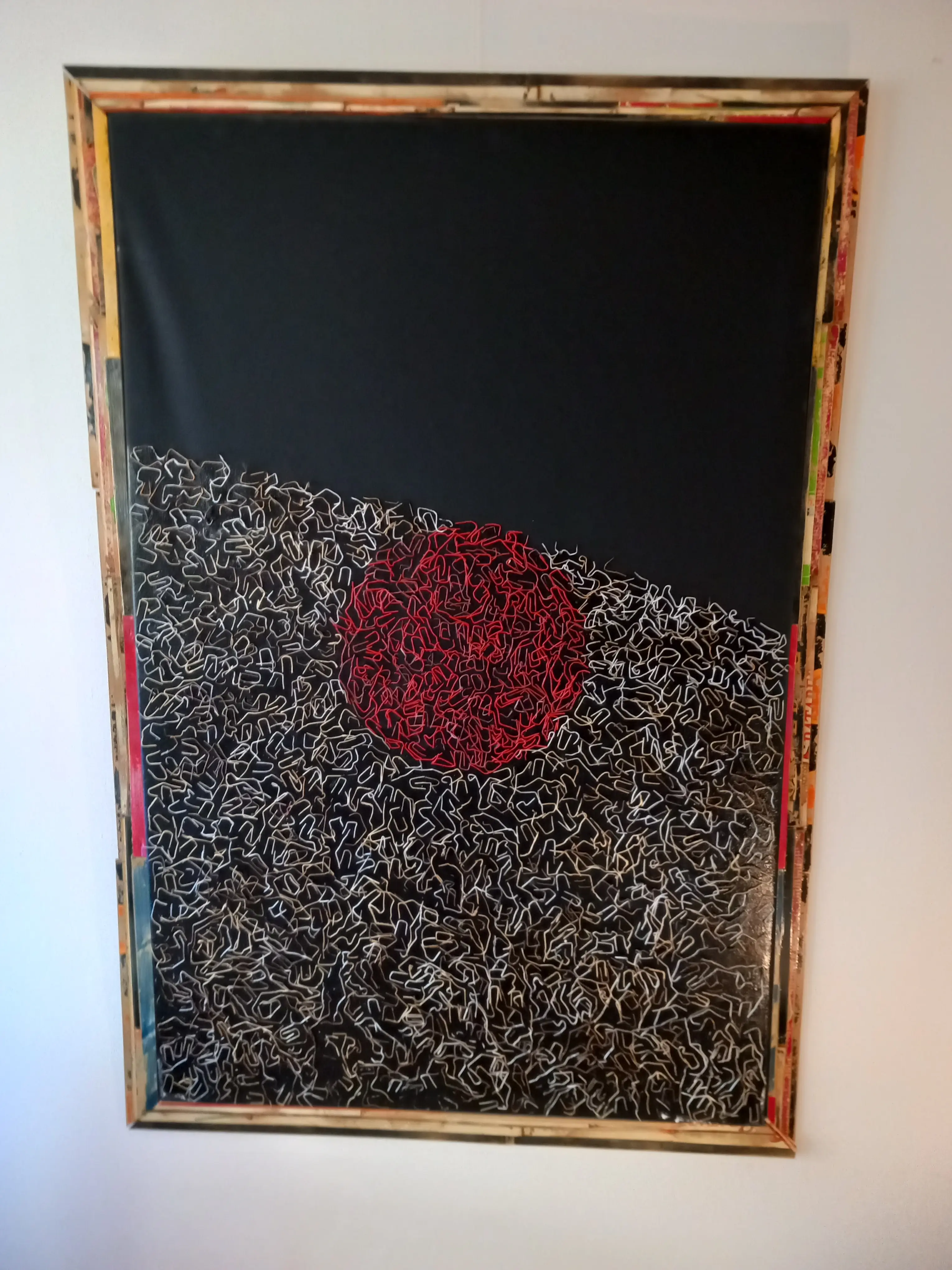 Ondergaande Zon 120 bij 85 cm - Karl van Stek